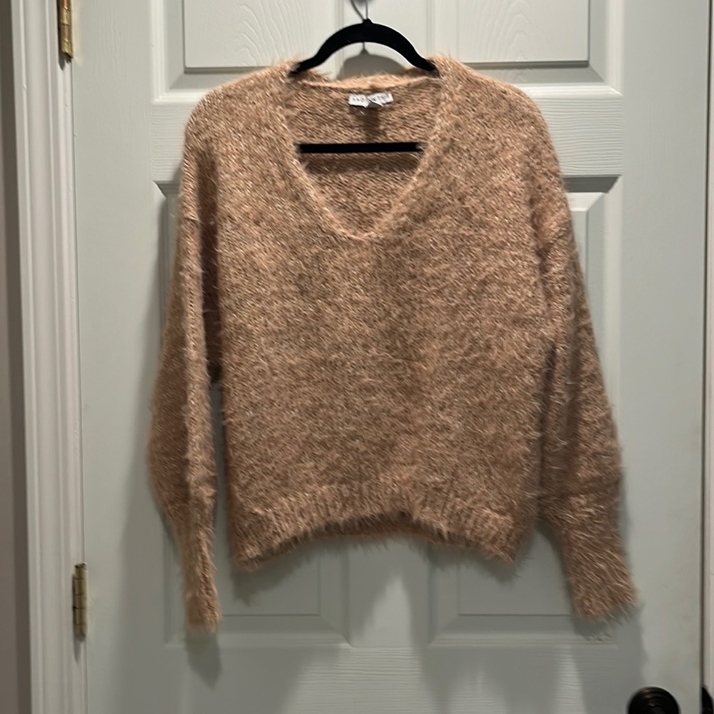 Eyelash sweater size medium.